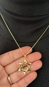 Star of David Pendant Necklace
