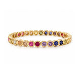 Bezel Stretchy Flex Bracelets