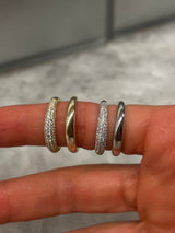 Double Row Open Ring