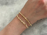 Alternating 3mm Gold Filled Brecelets