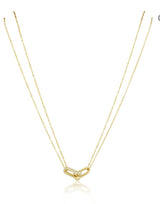 U Link Pave Necklace