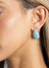 Celine Rain Drop Earring Turquoise