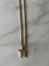 Chai Stainless Steel Men Necklace