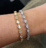 INES RAINDROP TENNIS BRACELET