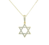 Pave Medium Star Of David Pendant