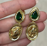 Virginia Emerald Drop Earrings