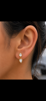 The Luna Drop Earring