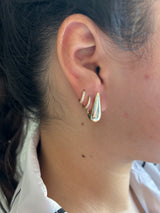 Chunky Teardrop Huggies