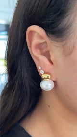 Vintage Pearl Stud