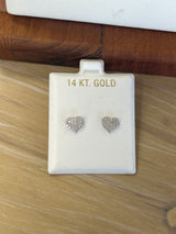 Heart Screwbacks for Girls