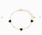 Pave Multi Heart Bracelet