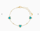 Pave Multi Heart Bracelet