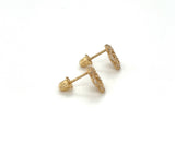 Open Flower Screwbacks