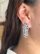 Petal Cluster Statement Earrings