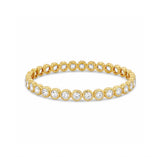 Bezel Stretchy Flex Bracelets