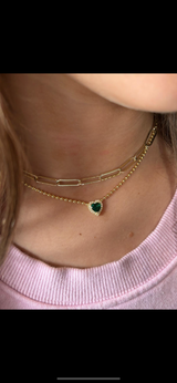 Heart Bead Chain