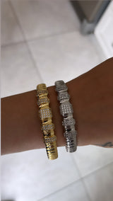 Pave Half Cuff