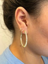 Fancy Baguette Hoop