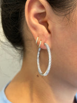 Fancy Baguette Hoop