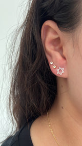 Medium Star of David Stud