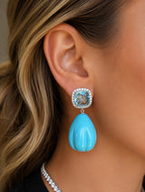 The Windsor Drop Statement Earrings