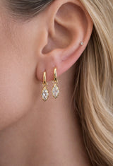 Charm Huggies Earrings
