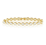 INES RAINDROP TENNIS BRACELET