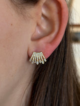 Heather Crawler Studs