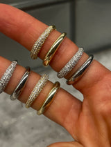 Double Row Open Ring