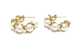 Summer Pearl Hoops