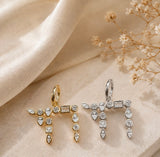 Chai Multi Shape Diamond Pendant Necklace