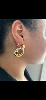 Gold Filled Knot Earrings
