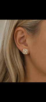 Pearl Mosaic Studs