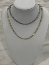 Bezel Tennis Necklace