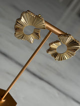 The Golden Ripple Earrings