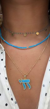 The Capri Coin Choker Necklace