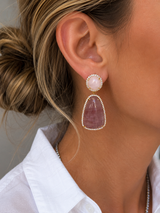 The Sylvia Drop Statement Earrings