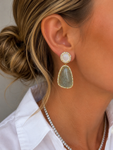 The Sylvia Drop Statement Earrings