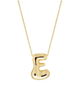 Bubble Initial Necklace