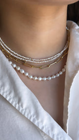 Teardrop Pearl Necklace