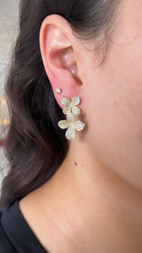 Double Flower Studs