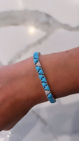 Triangle Turquoise Bracelet