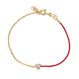 String Heart Bracelet