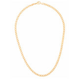 Topaz and Ruby Mini Cuban Chair Gold