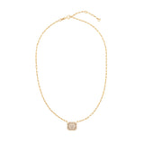 Topaz and Ruby Royal Necklace Gold