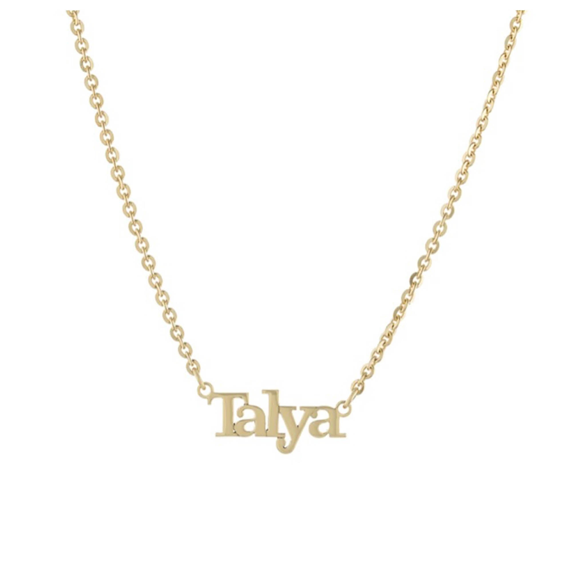 Ruby 2025 name necklace