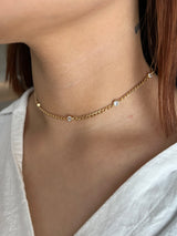 Diamond by the Yard Choker