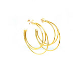 Triple Wired Hoop