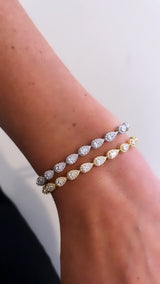Teardrop Tennis Bracelet