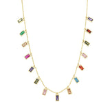 Geometric Charm Necklace